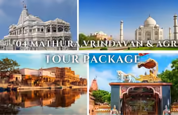 4 Days Mathura Vrindavan Agra Tour Package